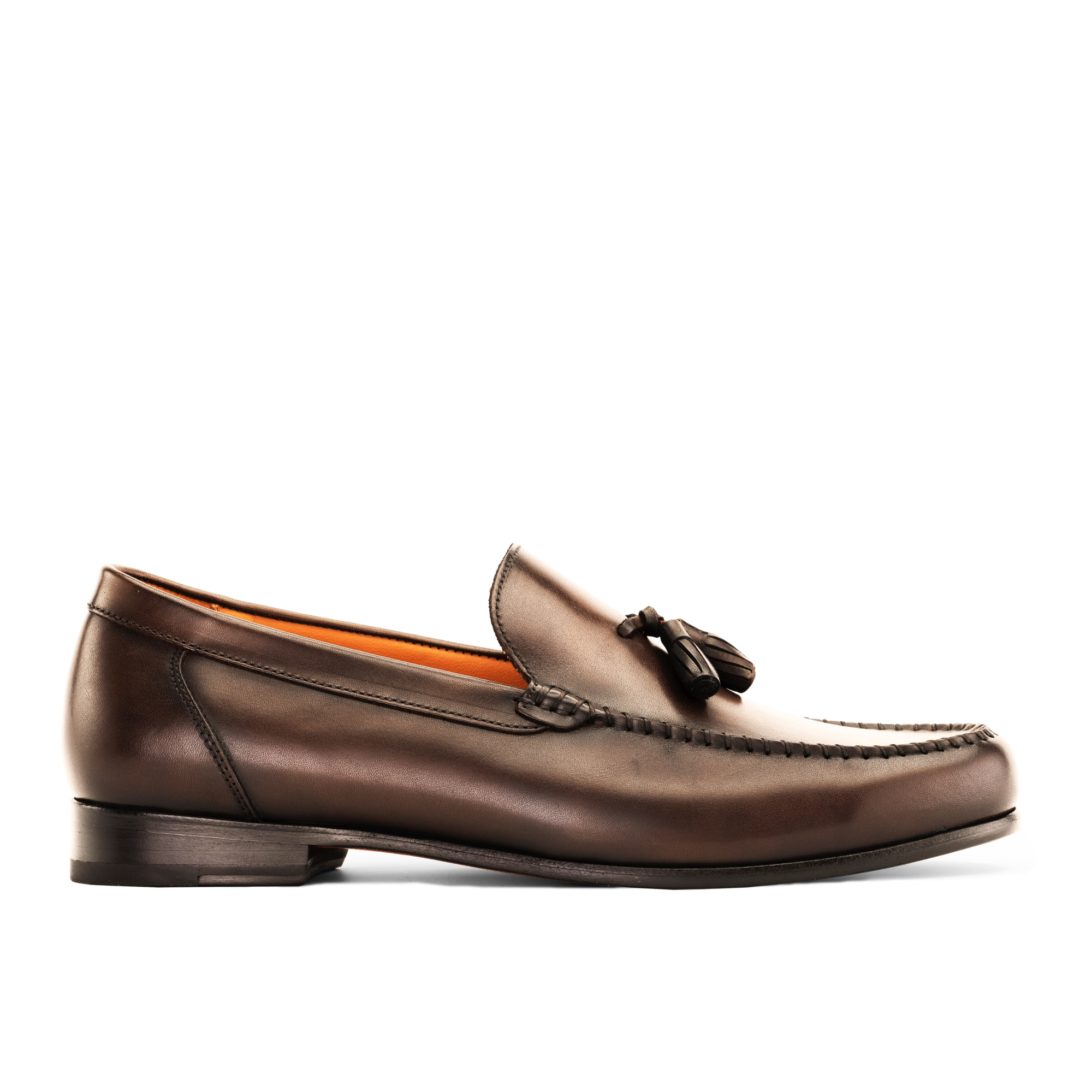 BRown NATURAL LEATHER LOAFERS